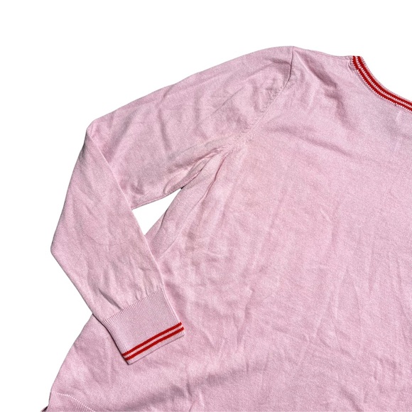 Old Navy Pink “Love” Lightweight Long Sleeve Pullover M - Picture 7 of 8